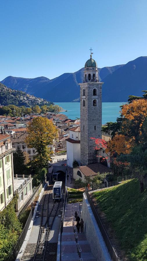Major Sisters, Appartamento Vista Lago Di Lugano Porto Ceresio Exteriör bild